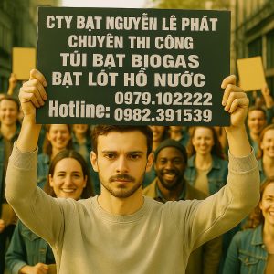 Túi biogas 8 khối