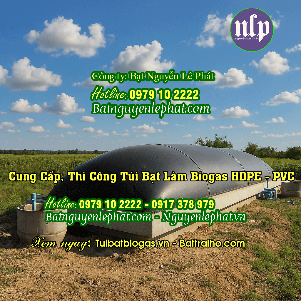 Túi Bạt Biogas Túi Bạt Biogas