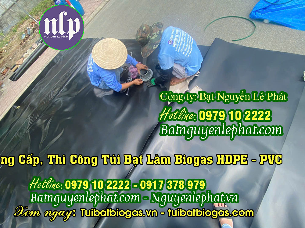 Túi Biogas, Cung Cấp Túi Bạt Nhựa Chứa Khí Biogas Tại Lào Cai Túi bạt biogas