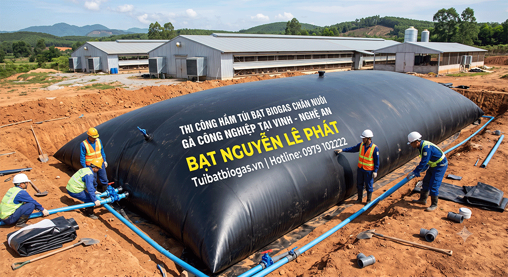 Túi Biogas 300 Khối Tại Phú Giáo Bình Dương, Túi biogas nào vừa bền, vừa tiết kiệm cho hộ chăn nuôi? Túi Biogas 300 Khối Tại Phú Giáo Bình Dương, Túi biogas nào vừa bền, vừa tiết kiệm cho hộ chăn nuôi?