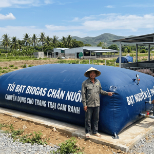 Túi Biogas 300 Khối Tại Phú Giáo Bình Dương, Túi biogas nào vừa bền, vừa tiết kiệm cho hộ chăn nuôi?
